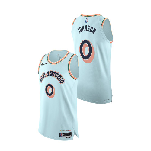 San Antonio Spurs Men's Nike 2024-2025 City Edition Authentic Keldon Johnson Jersey