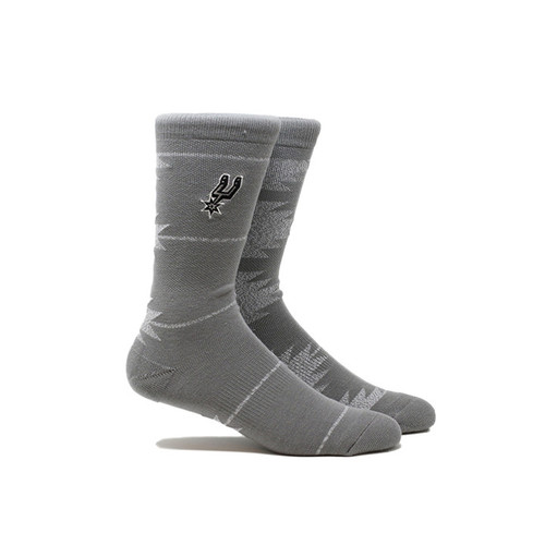San Antonio Spurs Men's PKWY Geo Socks