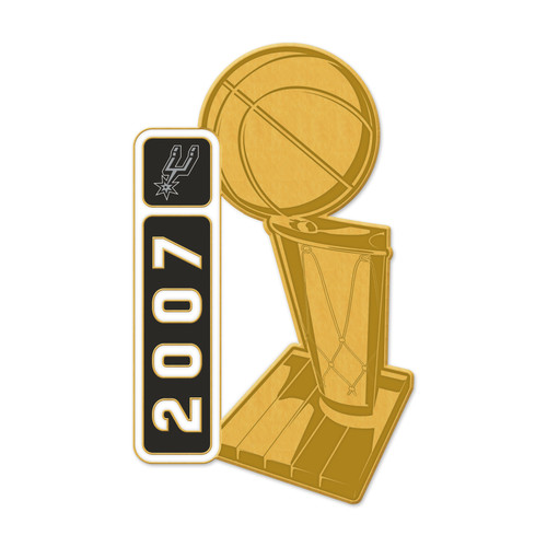 San Antonio Spurs Wincraft 2007 Championship Trophy Pin