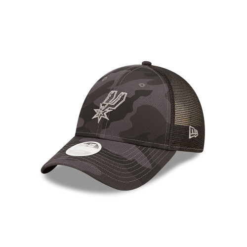 San Antonio Spurs Women's New Era Wordmark Clipback Cap - Gray