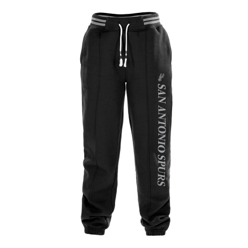 San Antonio Spurs Women's New Era Black Drawstring Jogger Pants