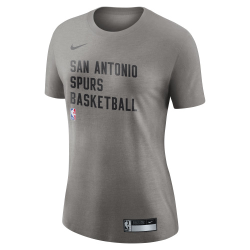 San Antonio Spurs Women's Nike Dry-Fit Short Sleeve T-Shirt - Gray