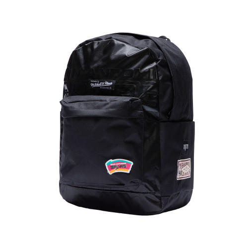 San Antonio Spurs Novelty Mitchell and Ness Hardwood Classic Backpack - Black
