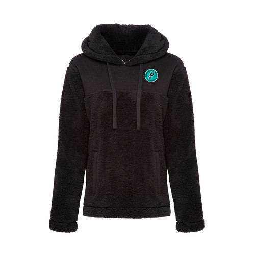 San Antonio Spurs 2021 City Edition Sportiqe Women's Sheridan Sherpa Hoodie