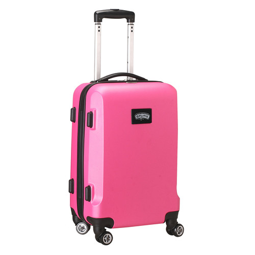 San Antonio Spurs MOJO 21" Rolling Hard Shell Carry-on Luggage - Pink