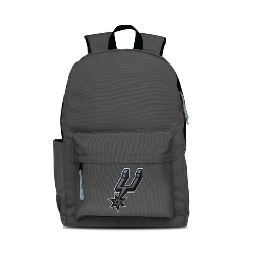 San Antonio Spurs Mojo 16" Campus Premium Backpack - Grey