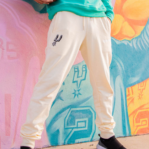 San Antonio Spurs x Kultured Misfits Men's Essential Jogger  - Cream