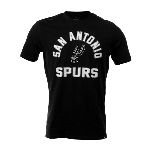 San Antonio Spurs Men's '47 Brand Pro Arch Super Rival T-Shirt - Black