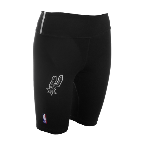 San Antonio Spurs Women's Pro Standard Classic Bikers Shorts - Black