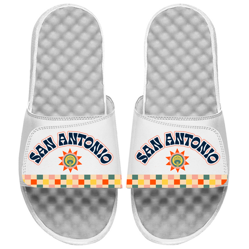 San Antonio Spurs iSlide 2024-2025 City Edition Slides - White