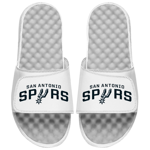 San Antonio Spurs iSlide Global Logo Slides - White
