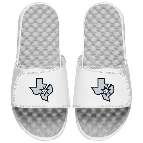 San Antonio Spurs iSlide Texas State Logo Slides - White