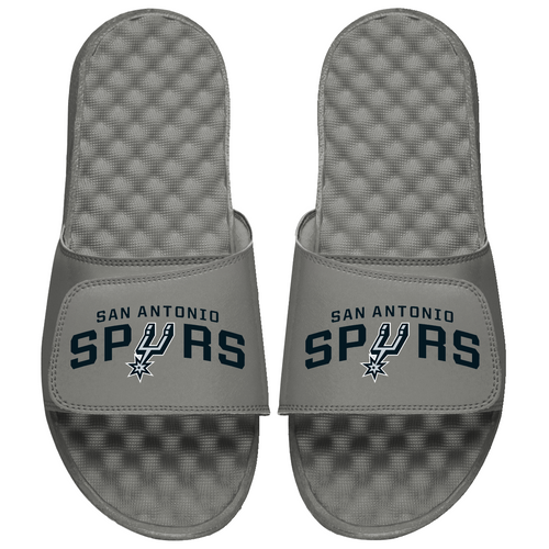 San Antonio Spurs iSlide Global Logo Slides - Grey