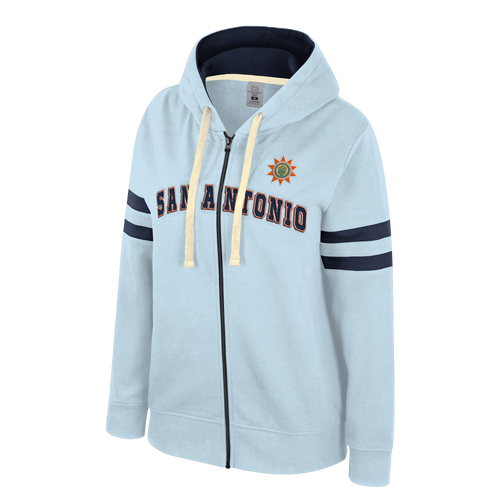 San Antonio Spurs Women's Stadium Essentials 2024-2025 City Edition Terrace Full Zip Hoodie