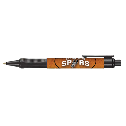 San Antonio Spurs Pro Specialties Wordmark Grip Primary Pen - Black