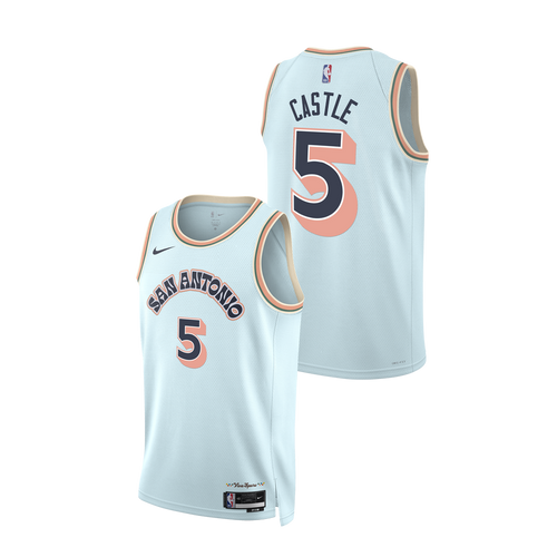 San Antonio Spurs Men's Nike 2024-2025 City Edition Stephon Castle Swingman Jersey