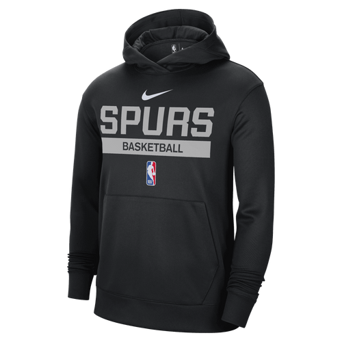 San Antonio Spurs Men's Nike Spotlight Wordmark Hoodie - Black