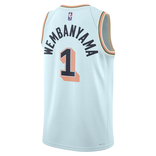 San Antonio Spurs Men's Nike 2024-2025 City Edition Victor Wembanyama Swingman Jersey