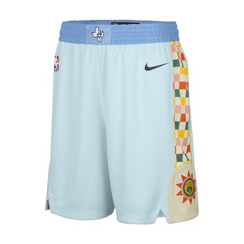 San Antonio Spurs Men's Nike 2024-2025 City Edition Swingman Shorts - Blue