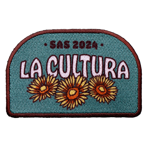 San Antonio Spurs La Cultura 2024 Patch - Green and Brown
