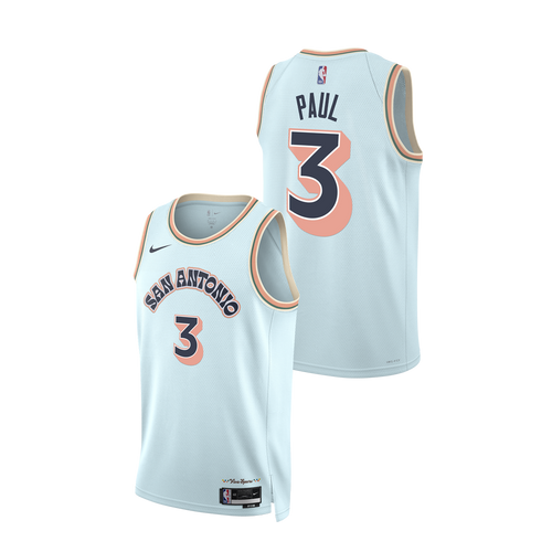 San Antonio Spurs Men's Nike 2024-2025 City Edition Chris Paul Swingman Jersey