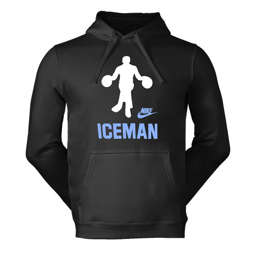 San Antonio Spurs Men's Nike ICEMAN Club Hoodie - Black