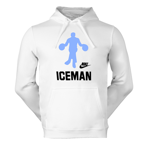 San Antonio Spurs Men's Nike  ICEMAN Club Hoodie - White