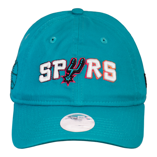 San Antonio Spurs Women's New Era 2022 City Edition 9TWENTY Wordmark Adjustable Cap - Teal