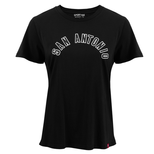 San Antonio Spurs Women's Sportiqe Apparel Classic T-Shirt - Black