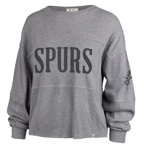 San Antonio Spurs Women's '47 Brand Jada Pullover - Gray