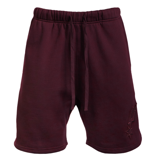 San Antonio Spurs Men's Pro Standard Relaxed Fleece Shorts - Wine