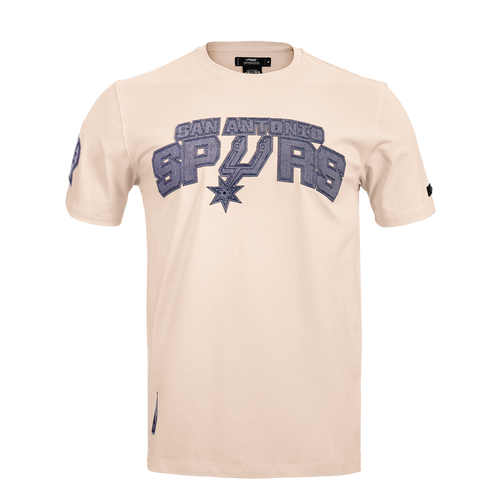 San Antonio Spurs Men's Pro Standard Varsity Blues T-Shirt - Eggshell