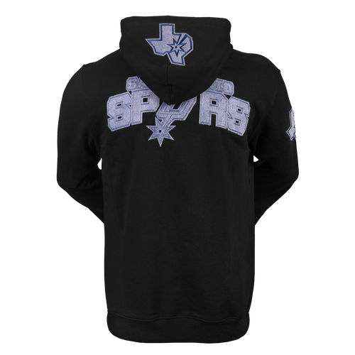 San Antonio Spurs Men's Pro Standard Fleece Varsity Blues Pullover Hoodie - Black